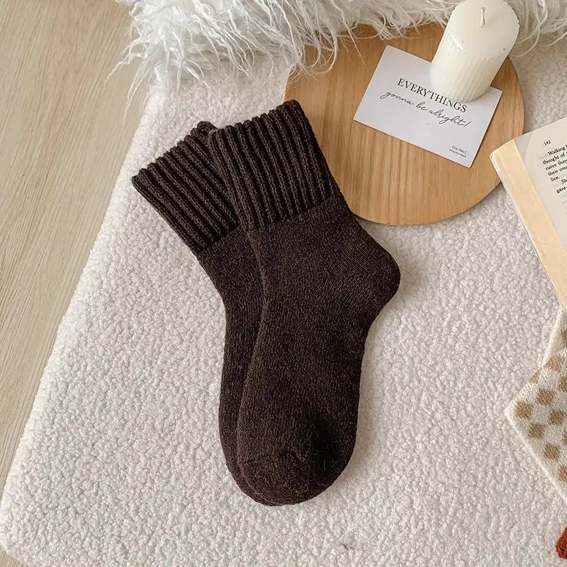 Warm Knitted Socks